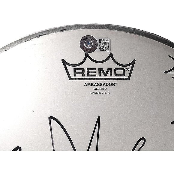 NWA Signed Drumhead Worlds Most Dangerous Group Beckett Ice Cube Yella Autograph - Picture 6 of 10